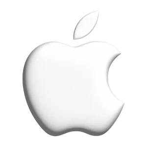 3d logo of apple iphone free png